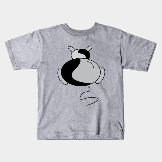 mouse alone Kids T-Shirt by ARJUNO STORE